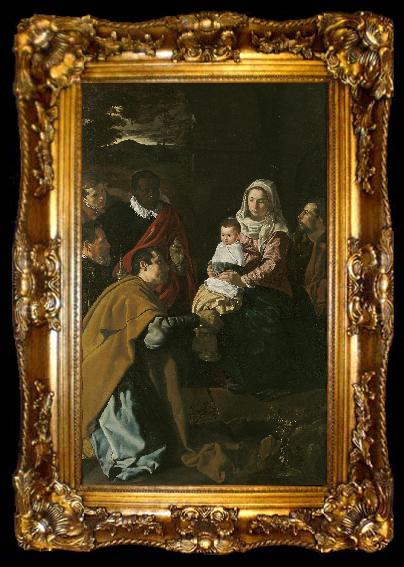 framed  Diego Velazquez Adoration of the Magi, ta009-2